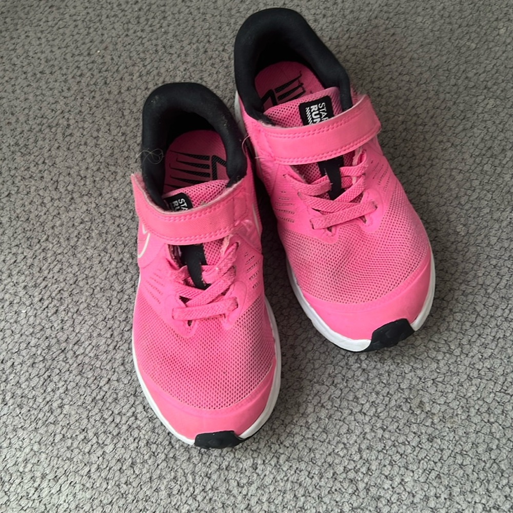 Pink Nike Star runners, size 11C